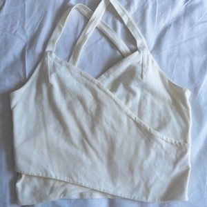 Abercrombie & Fitch - Sleeveless Crop Top (Medium)
